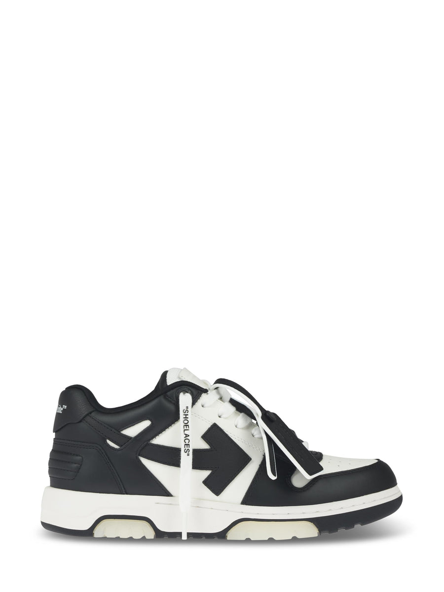 OUT OF OFFICE CALF LEATHER WHITE BLACK OMIA189C99LEA0070110  OFF-WHITE 