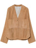 HEAVY SUEDE KIMONO 14011 F48A3029 FORTE FORTE 