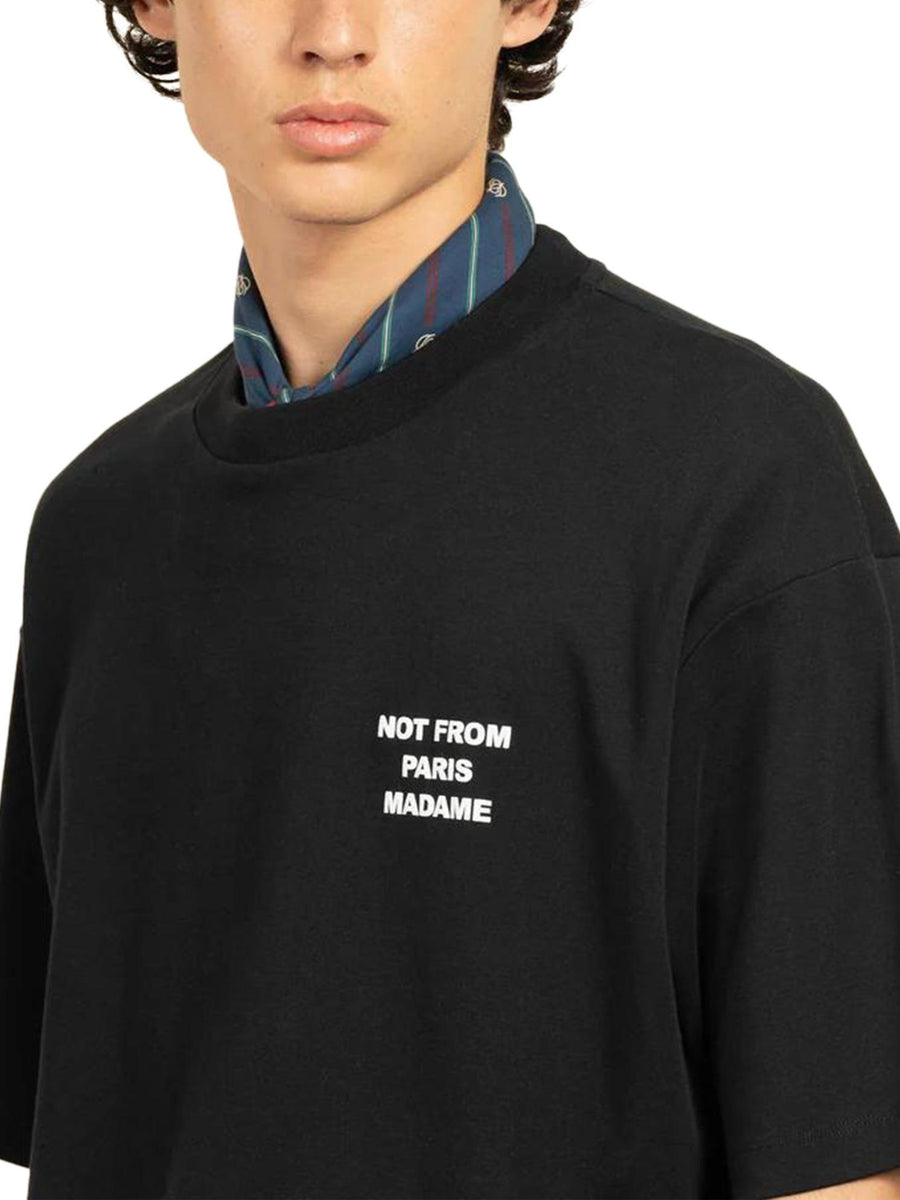LE TSHIRT SLOGAN PERM-TS203 CO002BL DROLE DE MONSIEUR 