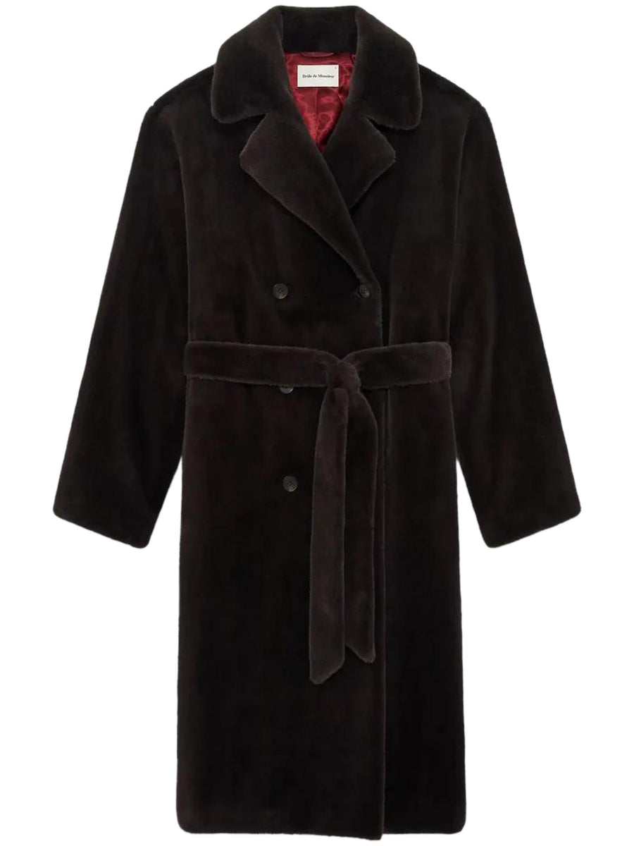 LE MANTEAU FOURRURE ICT142 PL166DBN DROLE DE MONSIEUR 